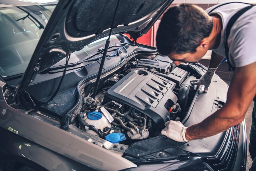 Vehicle engine diagnostic